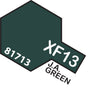 Tam-T81713 Tamiya Acrylic (Water) Paint Mini Flat Xf-13 J.a Green 10Ml Glueandpaint