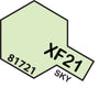 Tam-T81721 Tamiya Acrylic (Water) Paint Mini Flat Xf-21 Sky 10Ml Glueandpaint