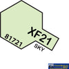 Tam-T81721 Tamiya Acrylic (Water) Paint Mini Flat Xf-21 Sky 10Ml Glueandpaint