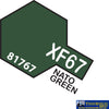 Tam-T81767 Tamiya Acrylic (Water) Paint Mini Flat Xf-67 Nato Green 10Ml Glueandpaint