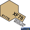 Tam-T81778 Tamiya Acrylic (Water) Paint Mini Flat Xf-78 Deck Tan Wooden 10Ml Glueandpaint