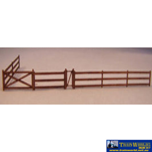 Tsm - Sm1002 Trackside Models Ho Scale – Laser Cut “Farm Fencing And Gates” Structures