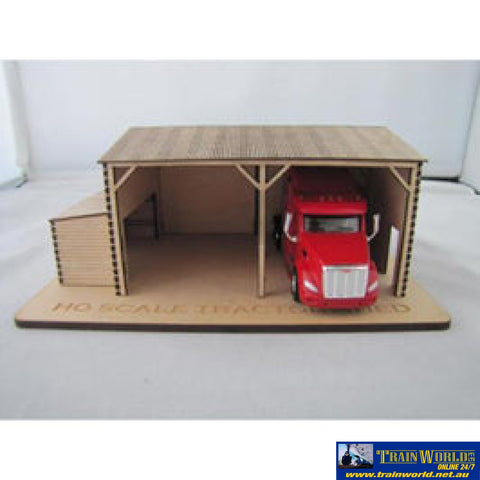 Tsm - Sm1007 Trackside Models Ho Scale – Laser Cut “Tractor Shed” Structures