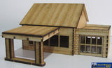 Tsm - Sm1017 Trackside Models Ho Scale – Laser Cut “The Service Station” Structures