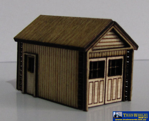 Tsm - Sm1020 Trackside Models Ho Scale – Laser Cut “The Garage” Structures