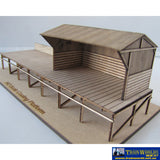 Tsm - Sm1021 Trackside Models Ho Scale – Laser Cut “The Coaling Platform” Structures