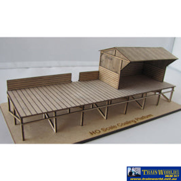 Tsm - Sm1021 Trackside Models Ho Scale – Laser Cut “The Coaling Platform” Structures
