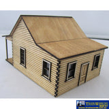 Tsm - Sm1037 Trackside Models Ho Scale – Laser Cut “Sawtooth Cottage” Structures