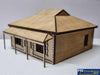 Tsm - Sm1039 Trackside Models Ho Scale – Laser Cut “Federation Cottage” Structures