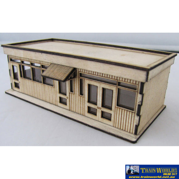 Tsm - Sm1040 Trackside Models Ho Scale – Laser Cut “Tony’s Site Office” Structures