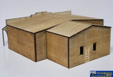 Tsm - Sm1043 Trackside Models Ho Scale – Laser Cut “The Shops” Structures