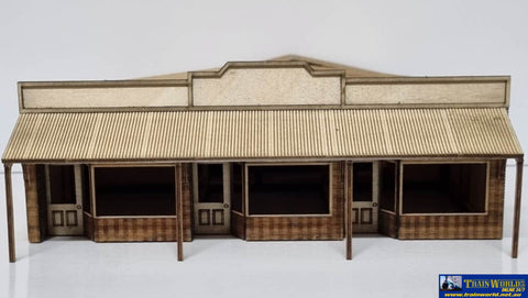 Tsm - Sm1043 Trackside Models Ho Scale – Laser Cut “The Shops” Structures