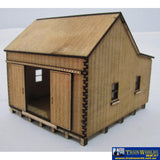Tsm - Sm1045 Trackside Models Ho Scale – Laser Cut “The Sawtooth Shed” Structures