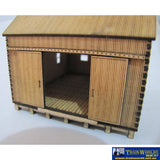 Tsm - Sm1045 Trackside Models Ho Scale – Laser Cut “The Sawtooth Shed” Structures