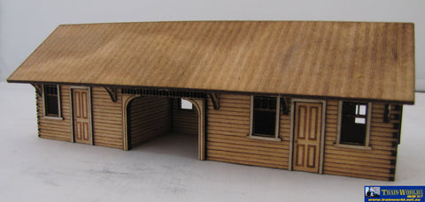 Tsm - Sm1046 Trackside Models Ho Scale – Laser Cut “Qld Waiting Station” Structures