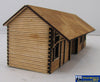 Tsm - Sm1046 Trackside Models Ho Scale – Laser Cut “Qld Waiting Station” Structures