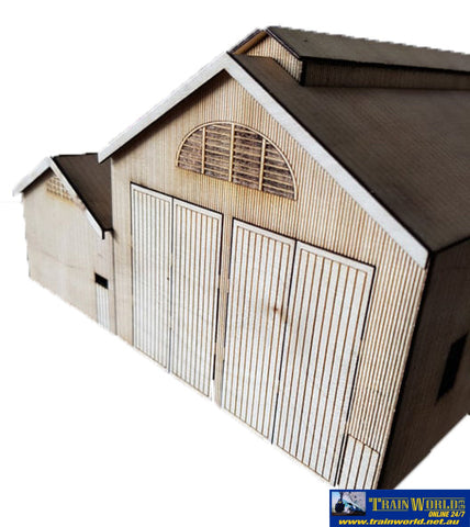 Tsm - Sm1054 Trackside Models Ho Scale – Laser Cut “Strath Engine Shed” Structures