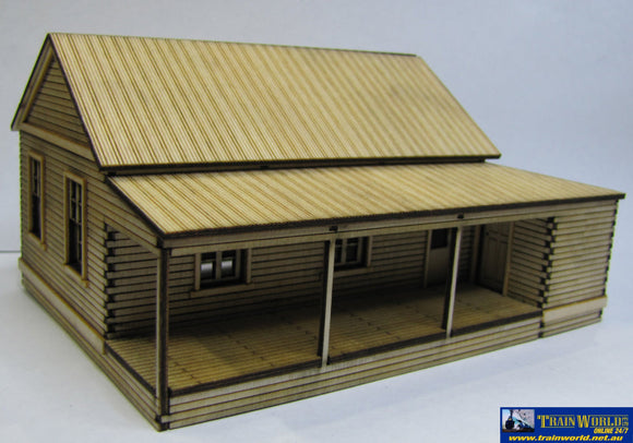 Tsm - Sm1061 Trackside Models Ho Scale – Laser Cut “The School” Structures