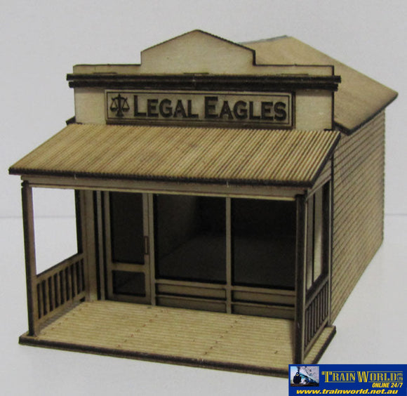 Tsm - Sm1065 Trackside Models Ho Scale – Laser Cut “The Lawyers” Structures