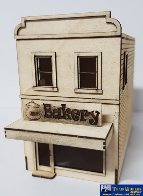 Tsm - Sm1066 Trackside Models Ho Scale – Laser Cut “The Bakery” Structures