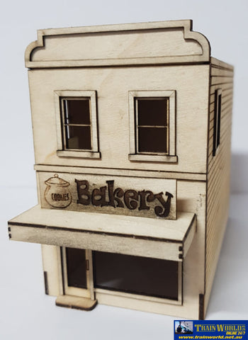 Tsm - Sm1066 Trackside Models Ho Scale – Laser Cut “The Bakery” Structures