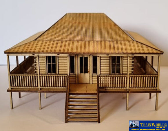 Tsm - Sm1082 Trackside Models Ho Scale “The Queenslander” Structures