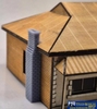 TSM-TP1001 - Side Mounted Chimney (3) - HO Scale - Structures