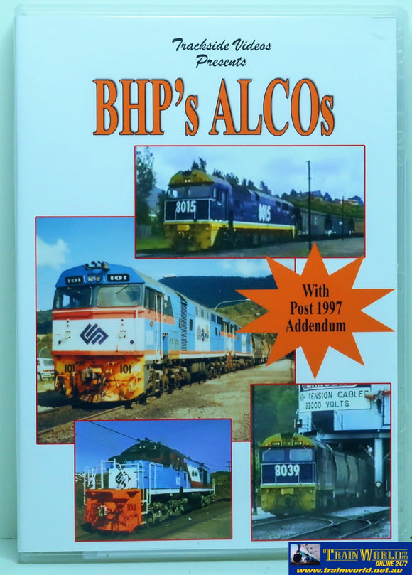 Tsv-003 Trackside Videos Dvd Bhps Alcos Cdanddvd