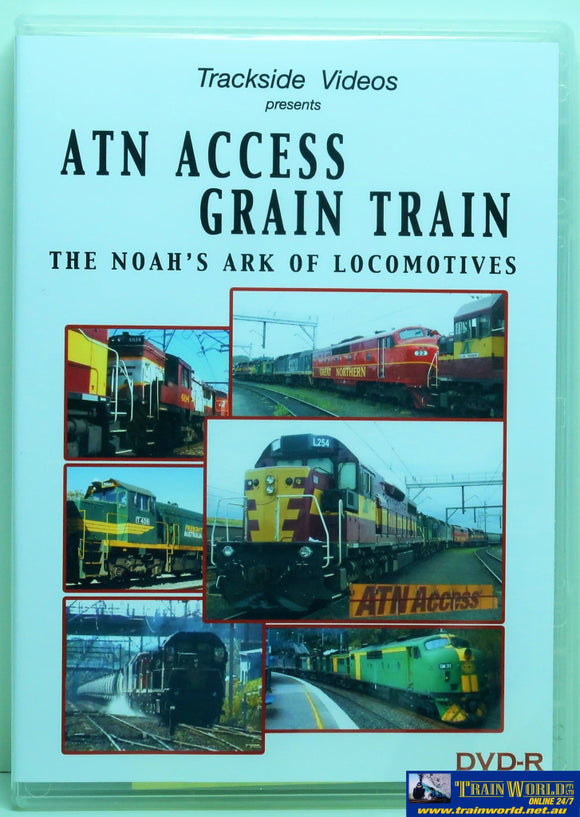 Tsv-019 Trackside Videos Dvd Atn Access Grain Train Cdanddvd