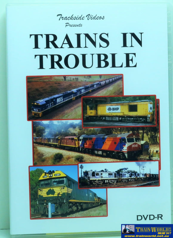 Tsv-020 Trackside Videos Dvd Trains In Trouble Cdanddvd