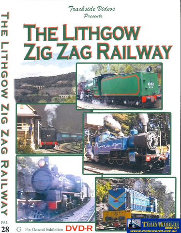 TSV-028 Trackside Videos DVD The Lithgow Zig Zag Railway CDandDVD