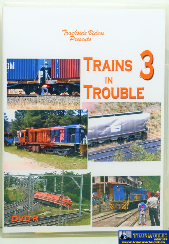 Tsv-038 Trackside Videos Dvd Trains In Trouble 3 Cdanddvd