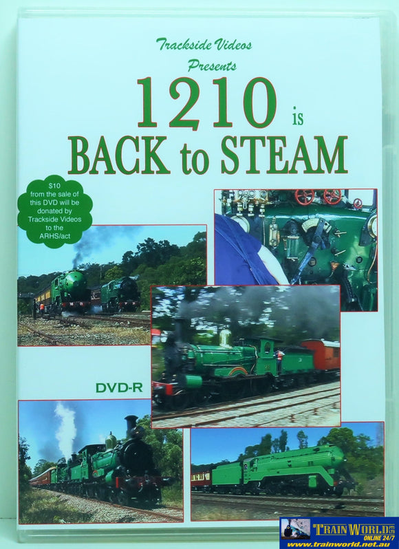 Tsv-048 Trackside Videos Dvd 1210 Is Back To Steam Cdanddvd