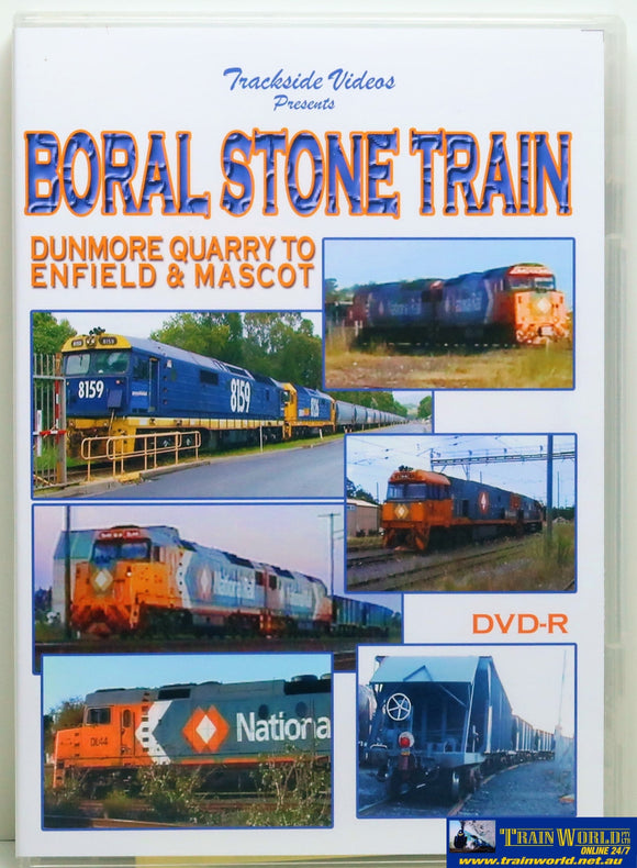 Tsv-061 Trackside Videos Dvd Boral Stone Train Cdanddvd