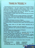 Tsv-062 Trackside Videos Dvd Trains In Trouble #4 Cdanddvd