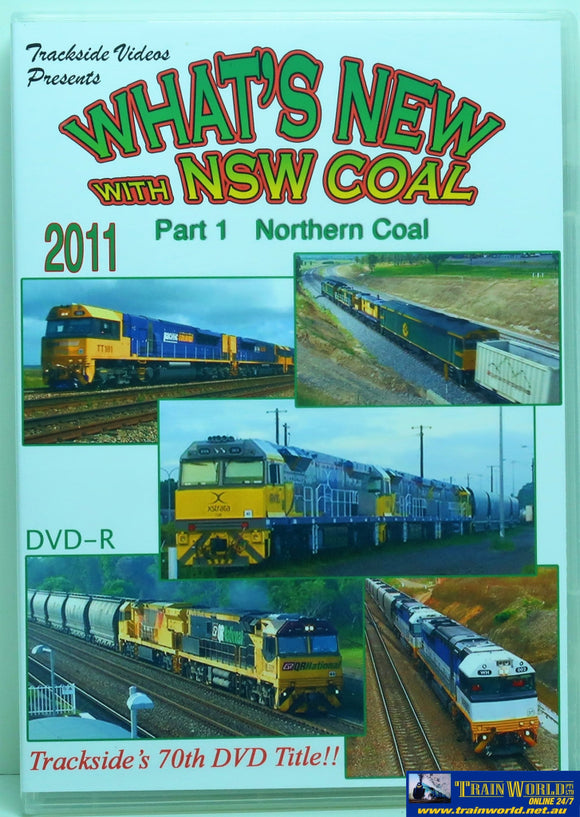 Tsv-070 Trackside Videos Dvd Whats New With Nsw Coal 2011 Pt1 Cdanddvd