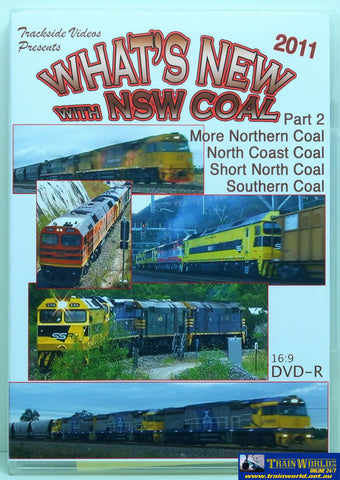 Tsv-072 Trackside Videos Dvd Whats New With Nsw Coal 2011 Pt2 Cdanddvd