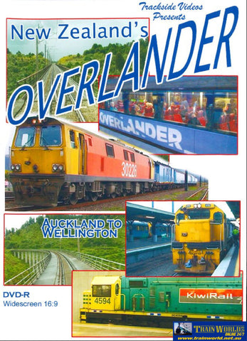 TSV-080 Trackside Videos DVD New Zealand’s Overlander CDandDVD