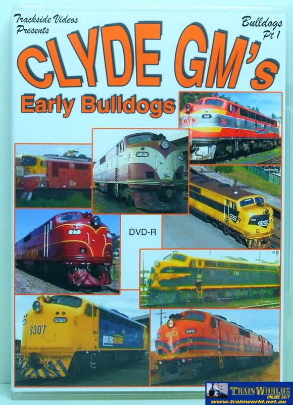 Tsv-113 Trackside Videos Dvd Clyde Gm Bulldogs Pt1 Cdanddvd