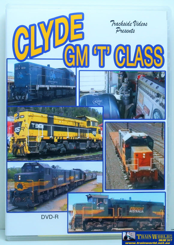 Tsv-122 Trackside Videos Dvd Clyde Gm T Class Cdanddvd