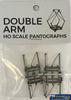 Ttg-57 The Train Girl Double-Arm Pantograph (2-Pack) Ho Scale Scenery