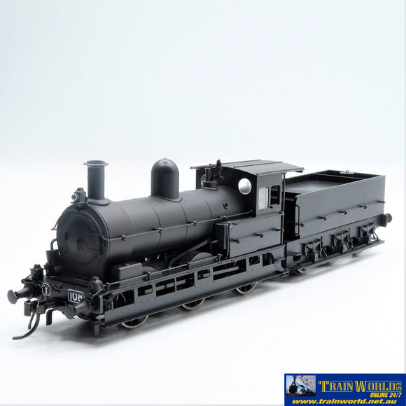 Pre-Order Twy-03 Train World Vr Y-Class 0-6-0 Tender-Engine #Y108 Black With Shunter-Steps Ho-Scale