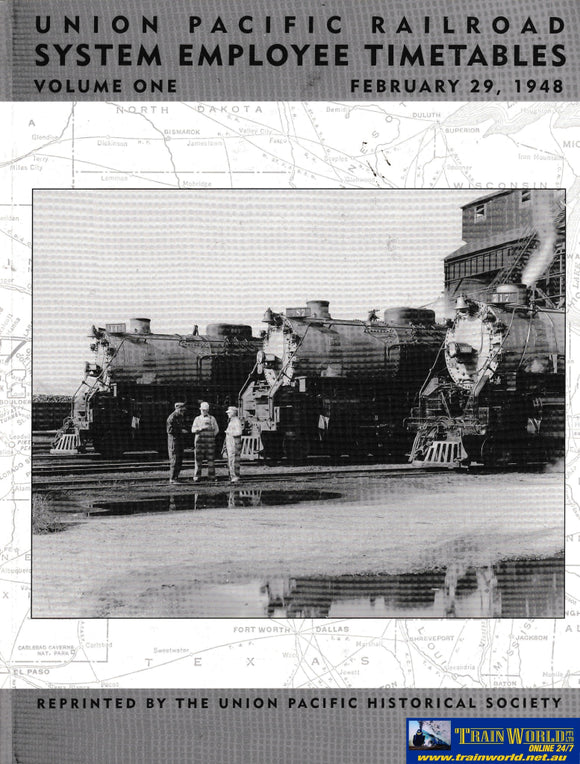 Union Pacific Railway System Employee Timetables Vol 1 -Used- (UB3B-1150S) Reference