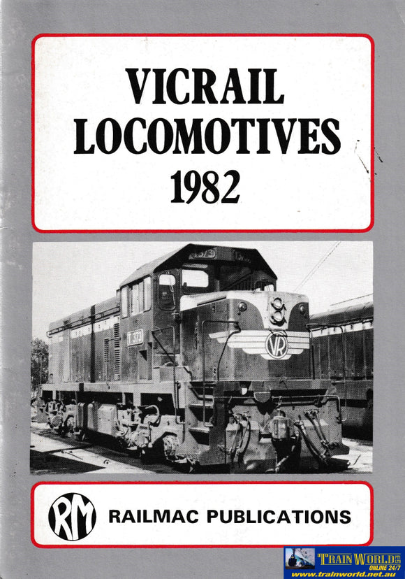 Vicrail Locomotives 1982 -Used- (UBVB-0868S) Reference
