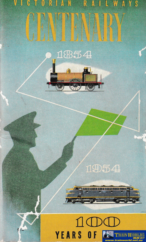 VR Centenary 1854-1954 - 100 Years of Service -Used- (UBVD-0423S) Reference