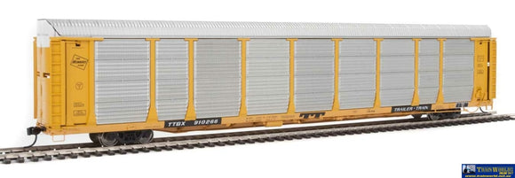 Wal-101341 Walthers-Proto 89 Thrall Bi-Level Auto Carrier Milwaukee Road/Ttgx #910266 Ho-Scale