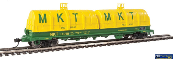 Wal-105230 Walthers-Proto 50 Evans Cushion Coil Car Missouri-Kansas-Texas Ho Scale Rolling Stock