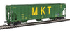 Wal-106164 Walthers-Proto 58 Evans 4780 Cu Ft 3-Bay Covered Hopper M-K-T Ho Scale Rolling Stock