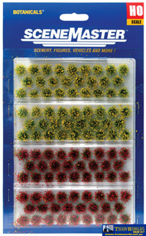 949-1105 Walthers Scenemaster Grass Tufts - Pkg(104) 1/4 0.6Cm Tall (Blooming Flowers) Scenery