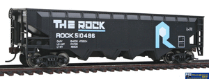 Wal-1423 Walthers-Trainline Offset Hopper Rock Island Ho Scale Rolling Stock
